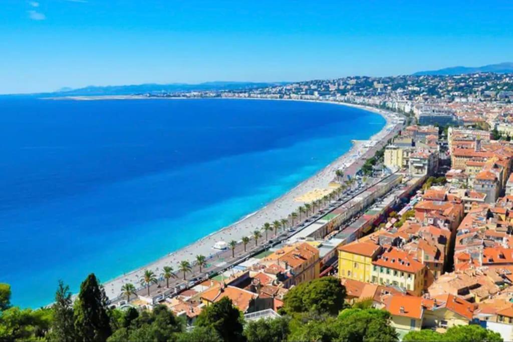 Studio A Louer Au Coeur Du Carre Dor A Nice, Rue Dalpozzo A 150 Metres Des Plages Exteriér fotografie